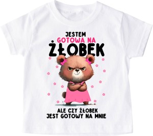 koszulka dla dziewczynki do żłobka