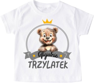 koszulka urodzinowa dla chłopca (3 latek) 