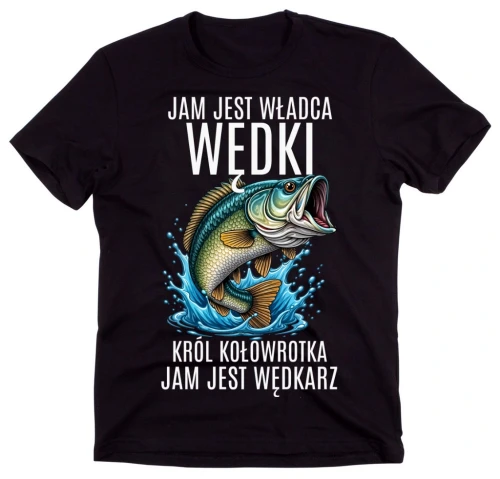 KOSZULKA DLA WĘDKARZA JAM JEST WĘDKAR.webp