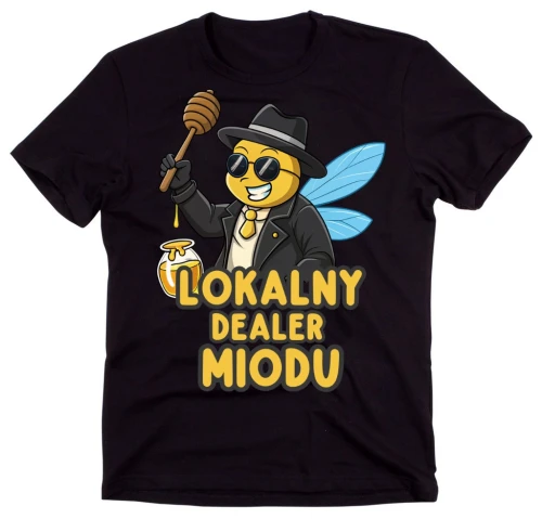 KOSZULKA  DLA PSZCZELARZA , LOKALNY DEALER MIODU.webp