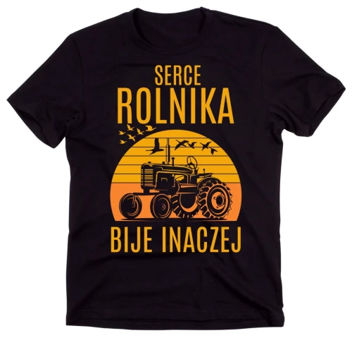 KOSZULKA  DLA PSZCZELARZA ,SERCE ROLNIKA BIJE INACZEJ.webp