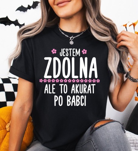 Fajna damska koszulka na prezent dla dziewczyny