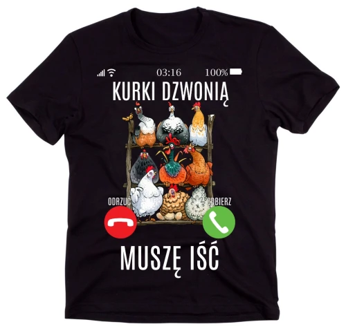KOSZULKA DLA ROLNIKA KURKI DZWONIĄ.webp