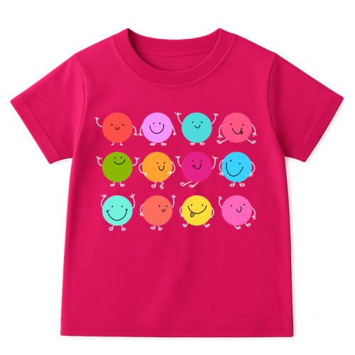 Różowa koszulka w kropki na DZIEŃ KROPKI.png