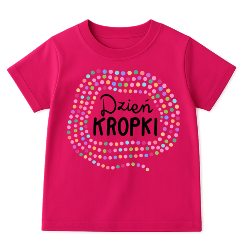Różowa koszulka na DZIEŃ KROPKI.png