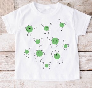 Koszulka dla dziecka w kropki na DZIEŃ KROPKI DO przedszkola - WZÓR KROPKI34