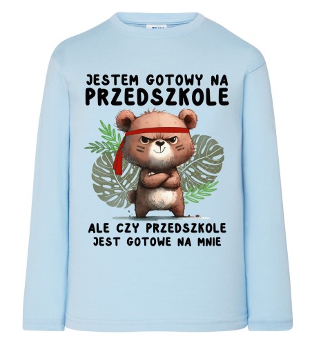 Koszulka dla chłopczyka - jestem gotowy na przedszkole.jpg