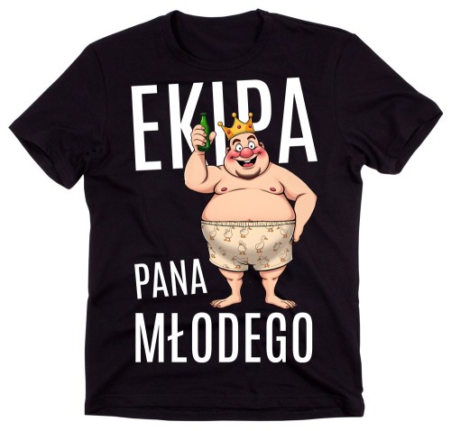 Śmieszna męska na wieczór kawalerski - EKIPA PANA MŁODEGO.jpg