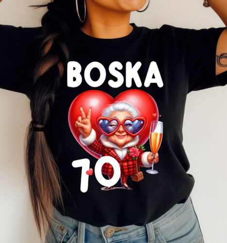Damska koszulka na 70 urodziny.png