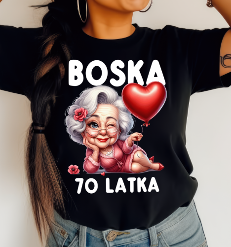 Damska koszulka na 70 urodziny.png