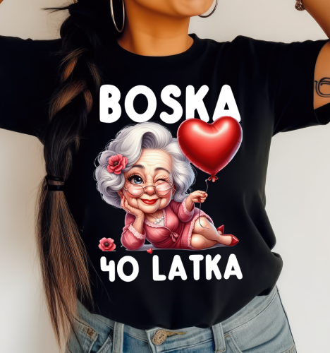 Damska koszulka na 40 urodziny.png