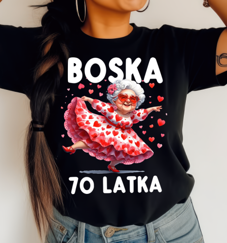 Damska koszulka na 70 urodziny.png