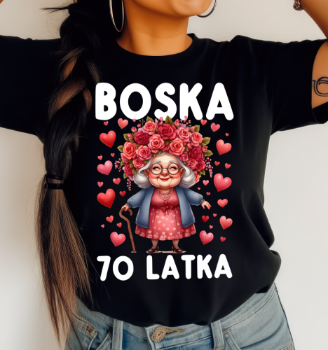 Damska koszulka na 70 urodziny.png