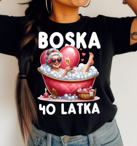 Damska koszulka na 40 urodziny