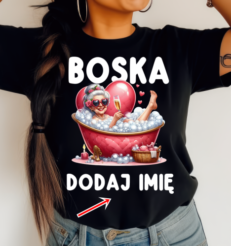 Damska koszulka na prezent z imieniem.png