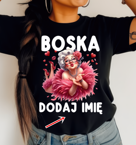 Damska koszulka na prezent z imieniem.png