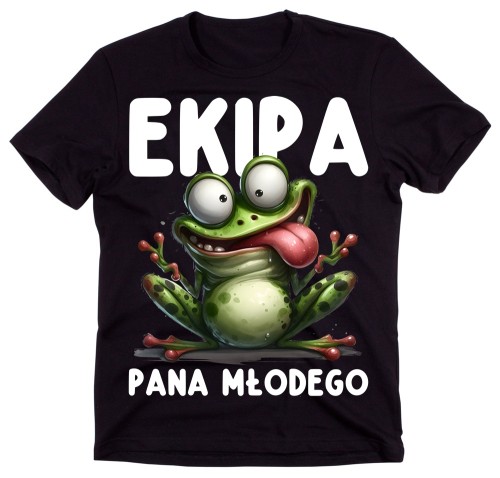 Koszulka na wieczór kawalerski EKIPA PANA MŁODEGO