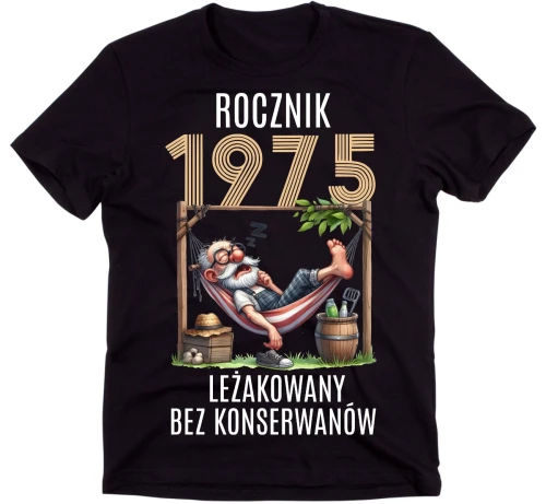 KOSZULKA MĘSKA NA 50 ROCZNIK 1975.webp
