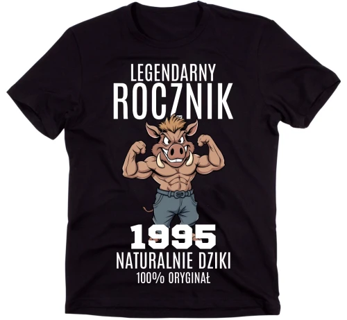 KOSZULKA MĘSKA LEGENDARNY ROCZNIK 1995.webp