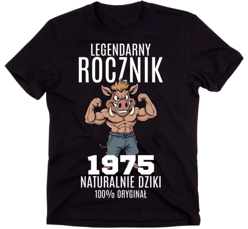 KOSZULKA MĘSKA LEGENDARNY ROCZNIK 1975.webp
