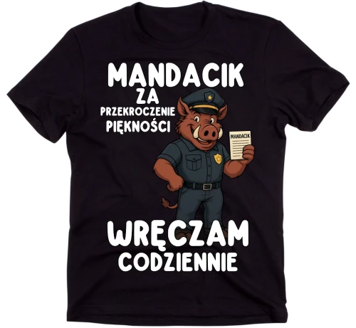 KOSZULKA CZARNA MANDACIK ZA PRZEKROCZENIE.webp