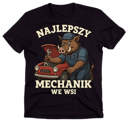 Koszulka dla mechanika - NAJLEPSZY MECHANIK WE WSI.jpg