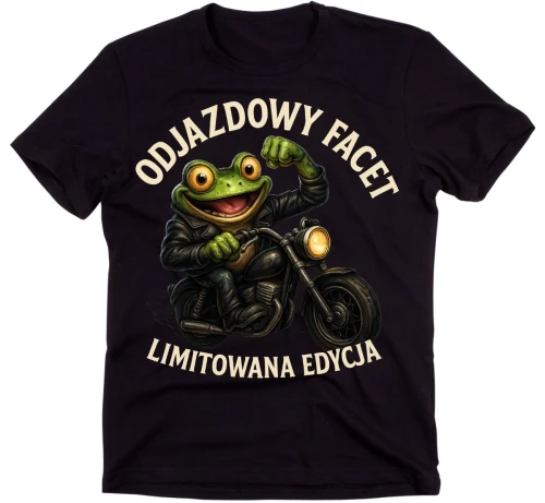 Męska koszulka - ODJAZDOWY FACET LIMITOWANA EDYCJA