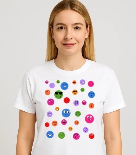 Damska koszulka na Dzień kropki .webp