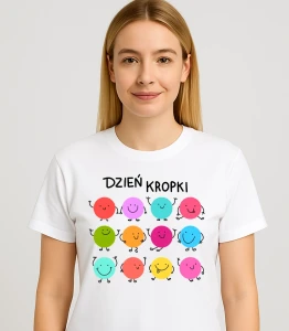 Damska koszulka na Dzień kropki