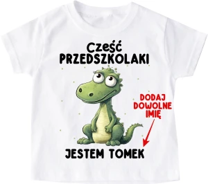 Koszulka dla  chłopca  do przedszkola 