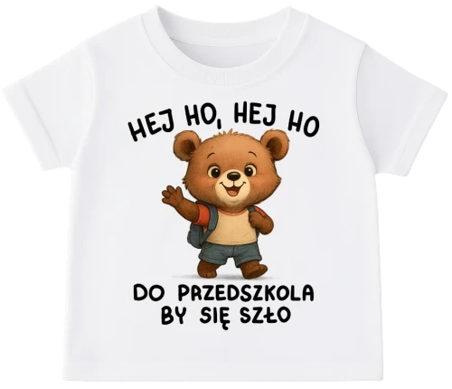 Koszulka dla chłopca do przedszkola