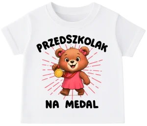 Koszulka dla dziewczynki do przedszkola
