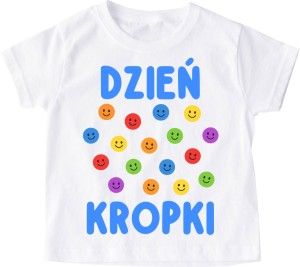 Koszulka na Dzień Kropki dla chłopczyka 
