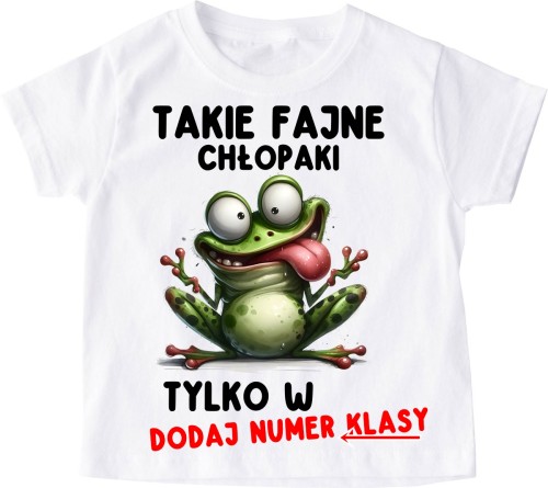 Koszulki dla kolegów z klasy - takie fajne chłopaki
