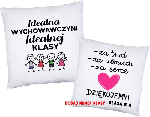 Poduszka na prezent DLA WYCHOWAWCZYNI