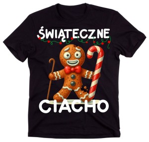 Męska koszulka świąteczna na prezent - ŚWIĄTECZNE CIACHO