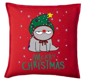 Świąteczna poduszka MERRY CHRISTMAS SANTA74