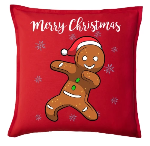 ŚWIĄTECZNA PODUSZKA MERRY CHRISTMA Z PIERNIKIEM.webp