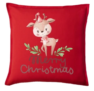Świąteczna poduszka MERRY CHRISTMAS Z SARENKA