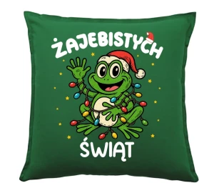 Świąteczna poduszka ŻAJEBISTYCH ŚWIĄT
