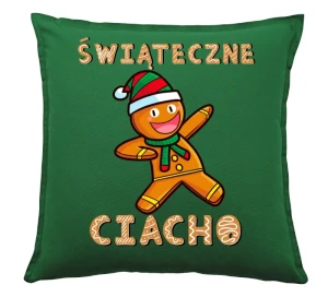Świąteczna poduszka ŚWIĄTECZNE CIACHO MIKOLAJKI38
