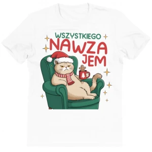 Fajna koszulka świąteczna WSZYSTKIEGO NAWZAJEM Z11