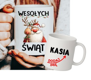 Kubek świąteczny na prezent na Mikołajki.JPG