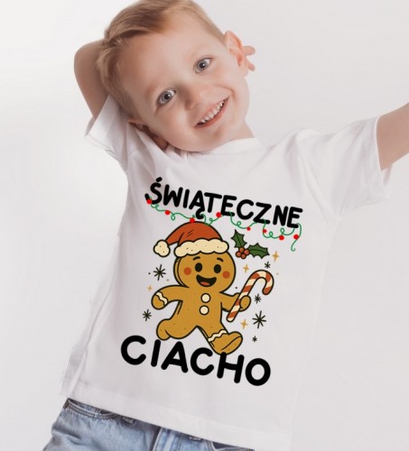Koszulka dziecięca dla chłopczyka - świąteczne ciacho.jpg