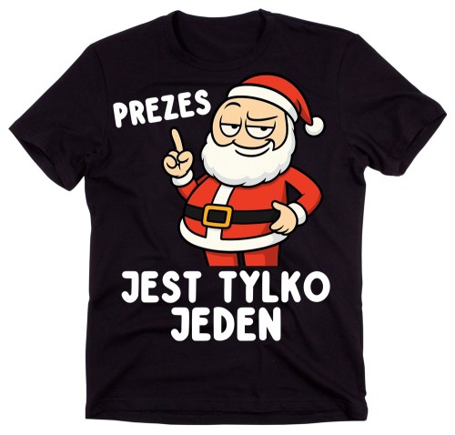 Koszulka dla PREZESA na mikołajki na prezent.jpg
