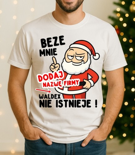 Koszulki na firmowe Mikołajki dla kolegów z pracy na Mikołajki.jpg