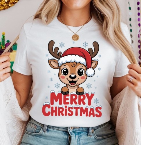 Damska koszulka MERRY CHRISTMAS.jpg