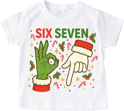 Dziecięca koszulka świąteczna SIX SEVEN 67