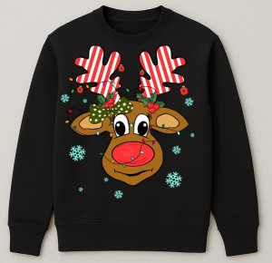 Świąteczna bluza z reniferem - santa59