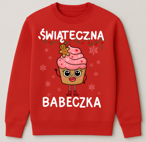 Czerwona świąteczna bluza - świąteczna babeczka.png